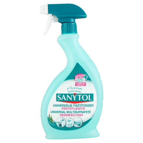 Sanytol Fertőtlenítő felülettisztító spray univerzális, 500ml