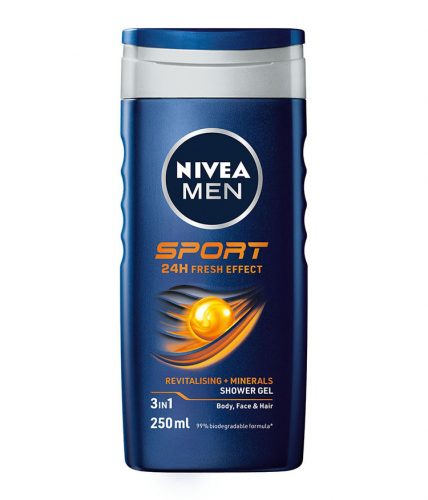 Nivea Tusfürdő 250ml For Men Sport