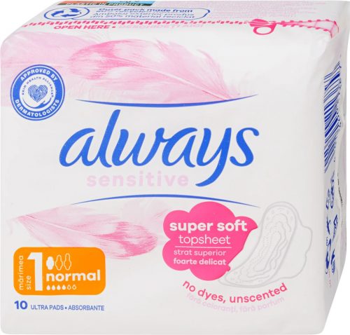 Always Ultra Sensitive Normál Plus 10db