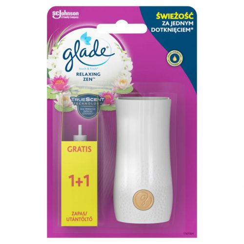 Glade Touch&Fresh készülék +2*30ml utántöltő Japán kert