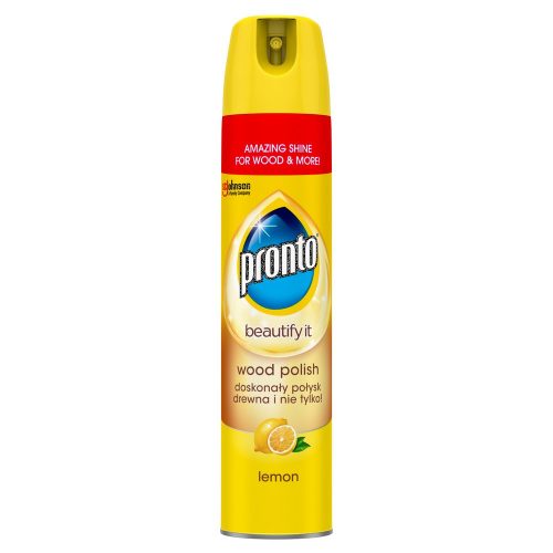 Pronto Bútorápoló 250ml Wood Polish Lemon