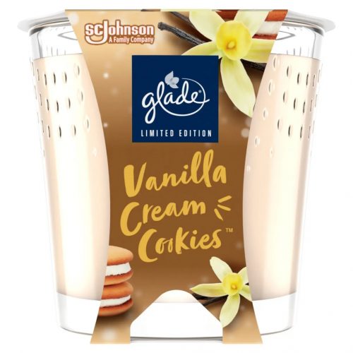 Illatgyertya (Glade) 112g Vanilia Cream Cookies