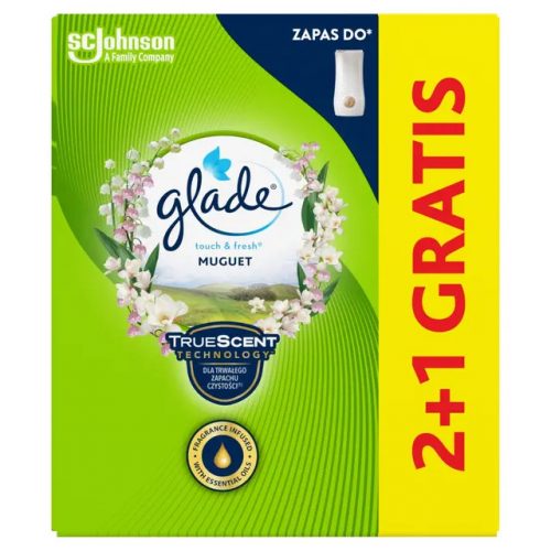 Glade Touch&Fresh utántöltő 2+1 30ml Gyöngyvirág