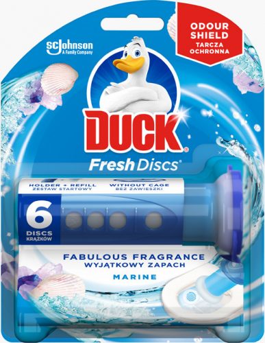 Duck WC öblítő korong 36ml Marine