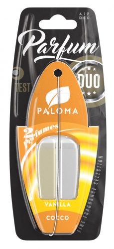 Paloma DUO autóillatosító 2x3ml Vanilla