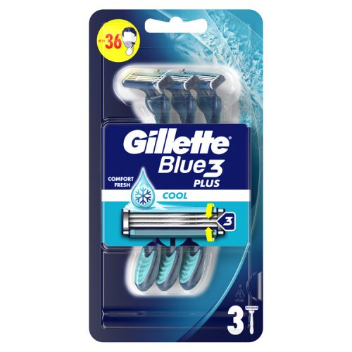 Gillette Blue 3 eldobható borotva 3db Cool