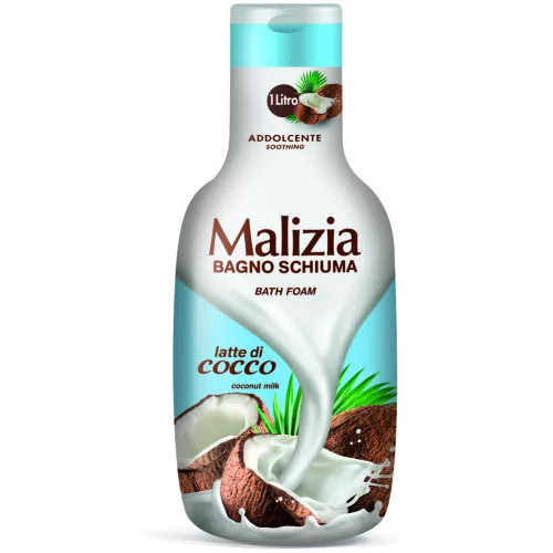 Malizia Habfürdő 1000ml Kókusztej