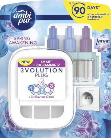 Ambi Pur 3 Volution Légfrissítő (elektromos) 20 ml Lenor Spring