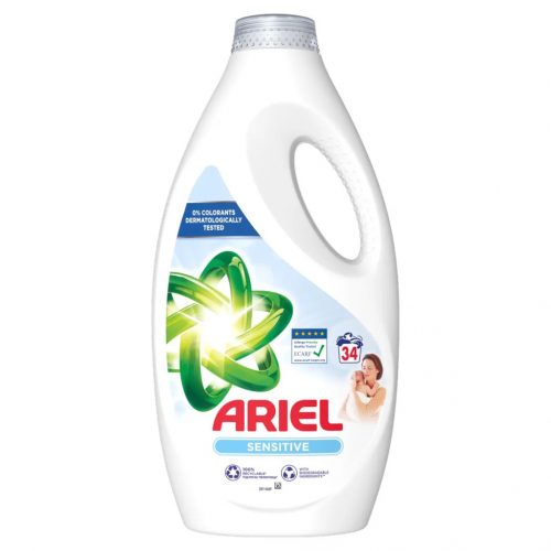 Ariel 1,7L Gél Sensitive 34 mosás