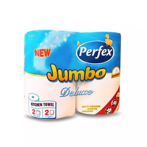 Perfex Jumbo Deluxe Papírtörlő 2 Tek. 2 rtg. 2x190 lap