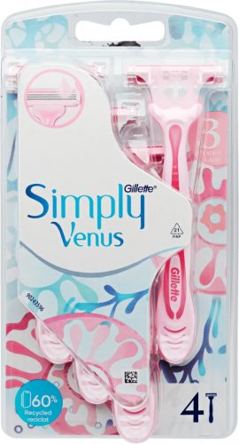 Gillette Venus3 eldobható női borotva 4db