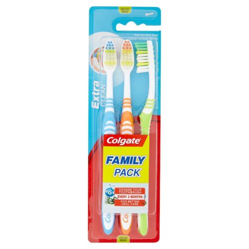 Colgate fogkefe Extra Clean trio 3db