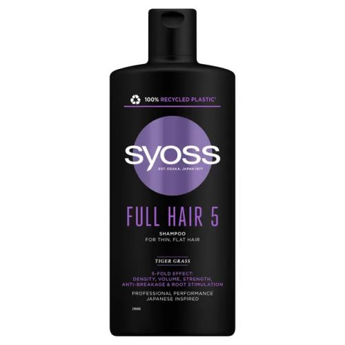 Syoss Sampon 440ml Full Hair 5D