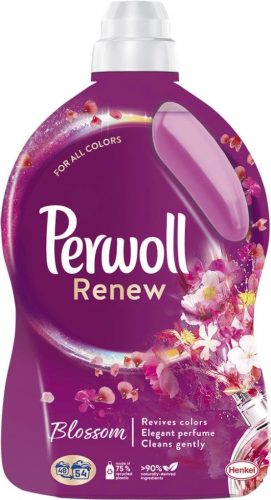 Perwoll Renew gél 3L Renew 60 mosás Blossom