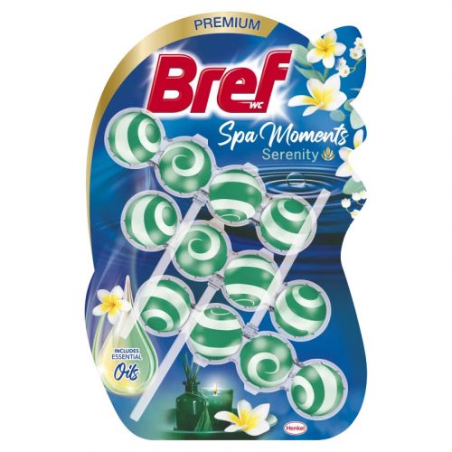 Bref Spa Moments Wc Tisztító 3X50G Serenity