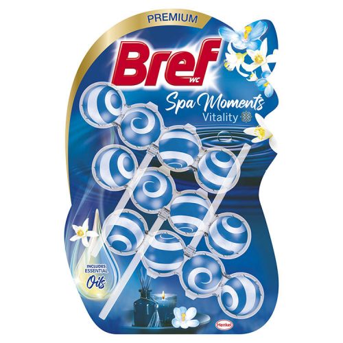 Bref Spa Moments Wc Tisztító 3X50G Vitality