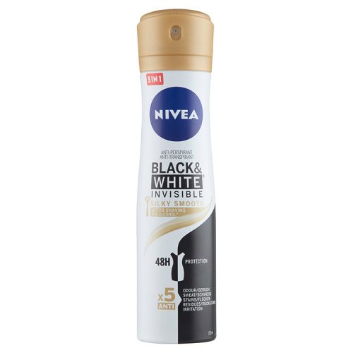 Nivea Deo 150ml Női Black&White Invisible Silky 