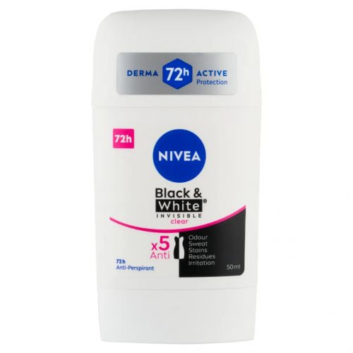 Nivea stift 50ml Black&White Invisible Clear