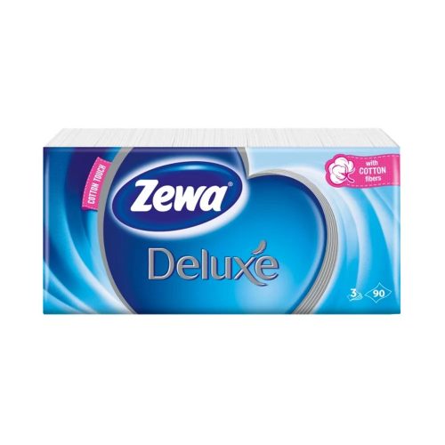 Zewa Deluxe Papírzsebkendő Deluxe 90db Normál