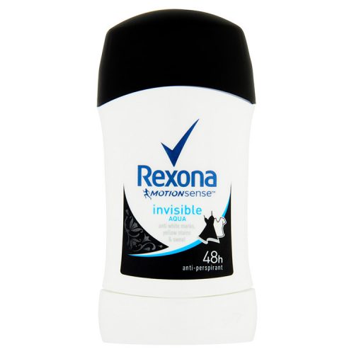 Rexona női izzadásgátló stift 40ml Invisible Aqua