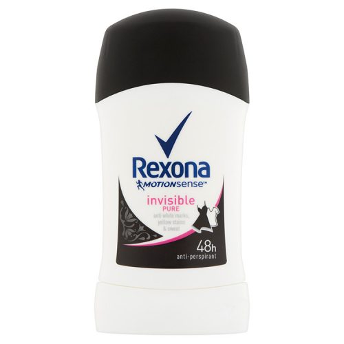 Rexona női izzadásgátló stift 40ml Invisible Pure